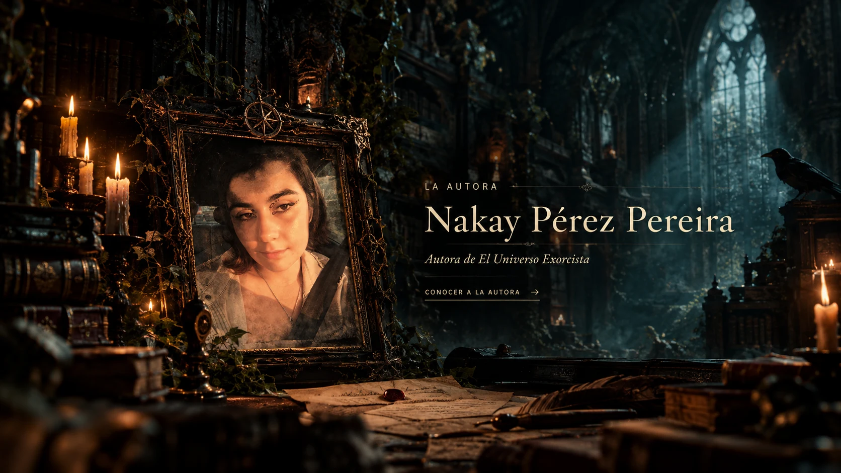La autora: Nakay Pérez.