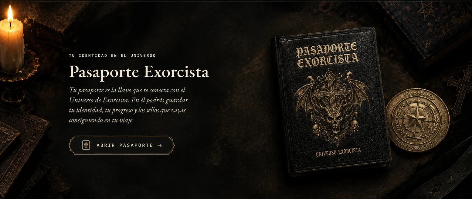 Pasaporte Exorcista. Tu identidad en el universo.